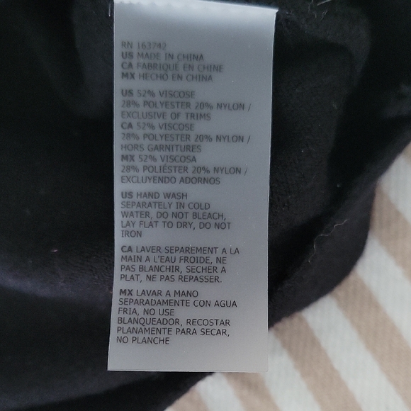 Milano Elegant Black Apparel - Picture 5 of 7